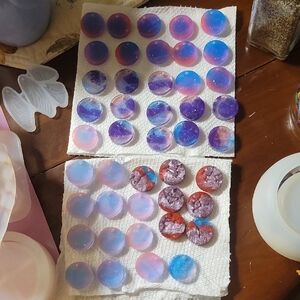 Zodiac Handmade Resin Tag Or Charm For Crafting Earrings, Keychains, Or More!